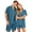 Gray, variant on Matching Couples Pajamas Silk Short Sleeve Button Down Sleepwear Soft 2 Pcs Pj Set(Men)