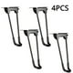 thumbnail image 2 of 4PCS 18.5CM Metal Hair Clip Furniture Legs, Detachable Folding Design, Protective Floor Suitable for, 2 of 5