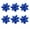 Blue, variant on KCEHTA Valentines Day Decorations, 6 Pcs Christmas Poinsettia Flowers, Christmas Tree Flowers with Clips, Artificial Poinsettia Flowers for Christmas Trees, Wreaths, Garlands