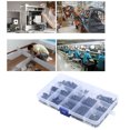 thumbnail image 2 of Kearding 260pcs / set Kit completo de tornillos de nylon con caja - Solución conveniente para las necesidades de fijación diarias Kit surtido Type3 NO3, 2 of 6