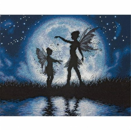 Dimensions Twilight Silhouette Counted Cross Stitch Kit, 14