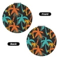thumbnail image 2 of Goofa Palm Trees Pattern Pocket Mirror, Portable Makeup Mirror,Travel Makeup Mirror,Dual-Sided Compact Mirror,Gift Makeup Mirror-Round Shape, 2 of 9
