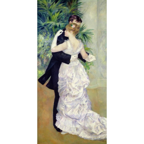 Renoir "Dance in the City" (1883) Glossy Poster