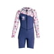 thumbnail image 2 of Traje de neopreno para niños Trajes de baño corporales Traje de baño térmico Trajes de baño de manga larga con cremallera frontal Azul L, 2 of 9