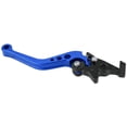 thumbnail image 3 of Palanca de embrague de freno de motocicleta, 1 par universal CNC Palanca de embrague de tambor de motocicleta Palanca de freno para la mayoría de las motocicletas (Azul) JFHHH pequeña, 3 of 5