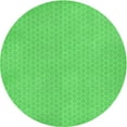 thumbnail image 1 of Ahgly Company Machine Washable Indoor Round Transitional Neon Green Area Rugs, 6' Round, 1 of 7
