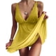 thumbnail image 3 of Camisón de mujer sexy de encaje con tirantes y escote en V para el hogar Pijamas de mujer 5288, 3 of 5