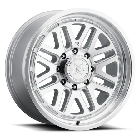 20x10 Method MR804 Raised Machined - Clear Coat Wheel 8x180 (-18mm)