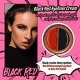 thumbnail image 2 of Color Gel Eyeliner Waterproof Proof Long-Lasting Eyeliner Gel With Brush Multi-Functional Eyebrow Gel And Eyeliner For Daily Punk Gothic Makeup Lo Delineador de ojos - Eyeliner, 2 of 6