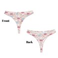 thumbnail image 3 of Kdxio Caniche en Jupes de Ballet Motif Dansant Strings Sans Couture pour Femmes - String Taille Basse Invisible Extensible Culottes Femmes, Culottes Respirantes-4TG, 3 of 6