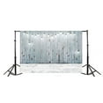 thumbnail image 3 of ABPHOTO 7x5ft Photography Backdrop Wood Weathered Peeled Stripes Wooden Plank String Light Bulb Grunge Grey Floor Photo Background Backdrops, 3 of 4