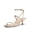LIGHT GOLD, variant on Kitten Heels for Women, Strappy Square Open Toe Ankle Buckle Heeled Sandals Wedding Party Dress Shoes
