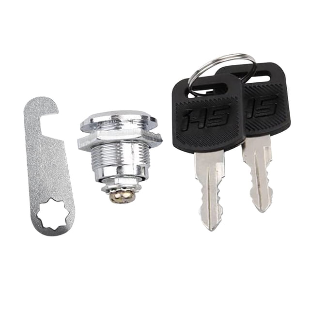 Cupboard Cabinet Cam Drawer 16mm Mailbox Lock + Keys For Door Tools & Home Improvement