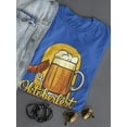 thumbnail image 3 of Oktoberfest Beer Mug W Sausage T-Shirt Women -Image by Shutterstock, Female Small, 3 of 4