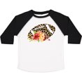thumbnail image 3 of Inktastic Football with Flowers and Leopard Spots Boys or Girls Toddler T-Shirt, 3 of 5
