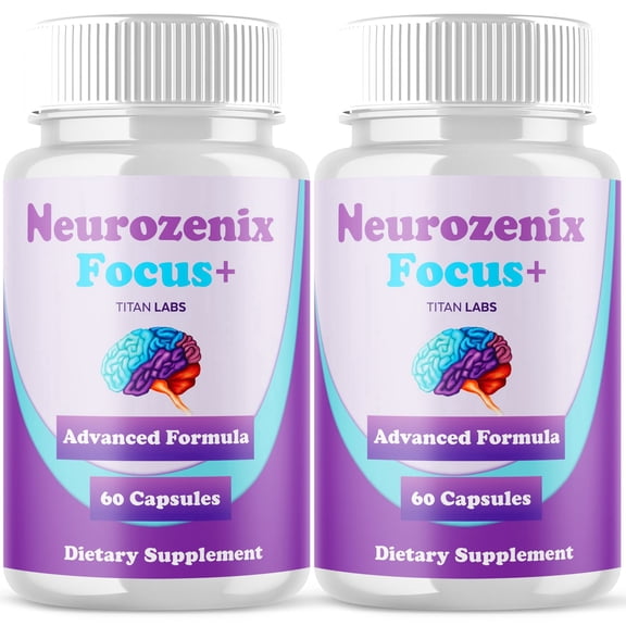 Neurozenix Focus Advanced Brain Support Formula Supplement Neurozenix Focus  120 Capsules