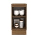 thumbnail image 3 of Mueble de Cocina 40 cm 1 Puerta Marrón Crema Agata MADESA, 3 of 5