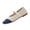 Blue_021, variant on Women’s Two-Tone Knit Mary Jane Flats, Pointed Toe Single Strap Breathable Fly Knit Slip On Casual Daily Walking Shoes Blue 6.5(EU-37)