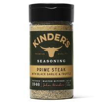 Kinder's Prime Steak with Black Garlic and Truffle Rub and Seasoning, 5 oz