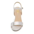 thumbnail image 4 of Sandalias de Tacón Grueso para Mujer DREAM PAIRS Plata 9.5 cm, 4 of 6