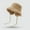 Coffee, variant on Women's Winter Hat with Removable Ear Flaps - Drawstring Fleece-Lined Thickened Faux Plush Fisherman Bucket Hat, Korean-Inspired Fashion
