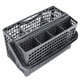 thumbnail image 5 of Cesta para cubiertos para lavavajillas, soporte para cubiertos, cuchillos, tenedores, rejilla de almacenamiento de 23,1 x 13,1 x 13,4 cm para Maytag, 5 of 14