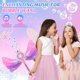 thumbnail image 4 of Luz LED y música Bubble Wands Britik con 2 soluciones de burbujas, 4 of 9