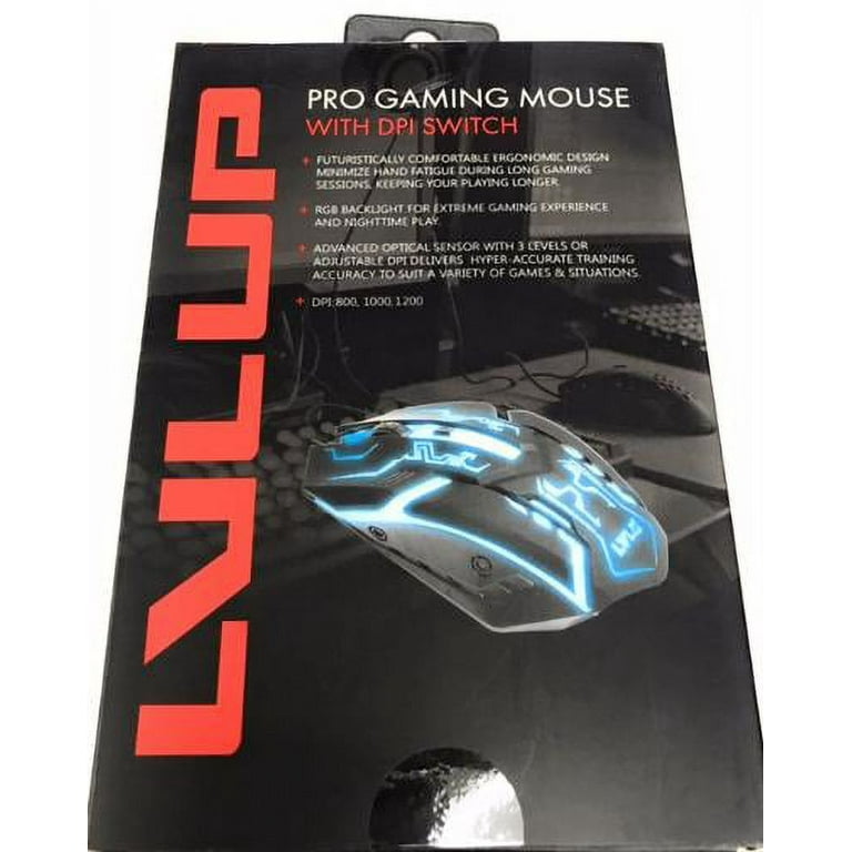 LVL Up Pro Gaming Mouse Keyboard and Headset Bundle LU745