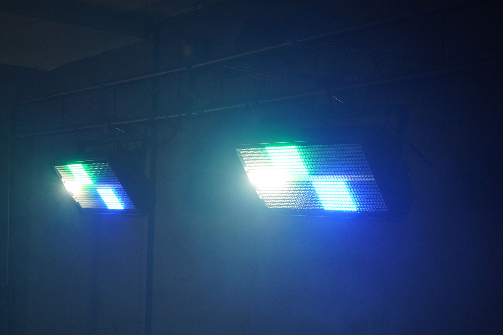 Rockville STAGE PANEL 864 LED RGB Pro Stage Wash Light + Strobe + Matrix Combo