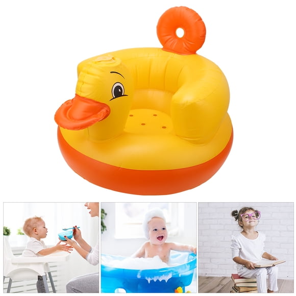 Asiento Inflable Para Bebés, Asiento De Apoyo Para Bebés, Taburete De Baño Para Bebés, Niños Y Niñas, Capacidad De Carga De 60 Kg.