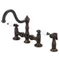 thumbnail image 1 of Water Creation F5-0010-03-PL Robinet de Cuisine Style Pont - Bronze Huilé - Marron, 1 of 1