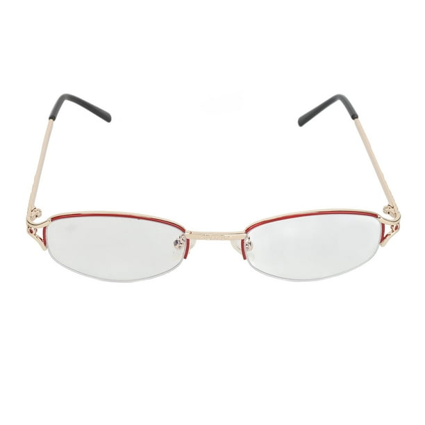 Gafas Multienfoque Progresivas, Gafas De Lectura Multienfoque De Reducción Visual Con Patrón En Relieve Con Caja De Almacenamiento Para Mujeres Para Uso Diario