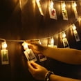 thumbnail image 1 of Fashion 10LED Photo Clips Light Battery Operated Fairy String Bedroom Decor Lamp, 1 of 8