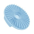 thumbnail image 3 of Shower Body Brush Skin Massage Scrubber Silicone for Kids Elderly Bath Brush Blue, 3 of 8