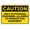 Warning Sign 4, variant on Caution No Smoking No Open Flames Spanish Sign, 8"x12" Metal Sign with Icon, Danger Warning Sign for Man Cave Yard Indoor Outdoor