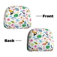 thumbnail image 3 of Headrest Covers for Cars Accessories Interior for Women Men 2Pcs - Funny Cute Parrot Flower Letters Head Rest Cover for Car Decorations, Car Headrest Cover for Car Decor Interior, 3 of 8