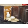 thumbnail image 4 of Rev-A-Shelf 6881-39-11-52 Classic 1 Shelf 39" Half Moon Pivot And Slide Lazy Susan For, 4 of 7