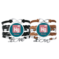 thumbnail image 1 of Hg Checal Element Science Bracelet Hand Strap Leather Rope Wristband Double Set, 1 of 3