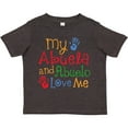 thumbnail image 3 of Inktastic My Abuela and Abuelo Love Me Boys or Girls Toddler T-Shirt, 3 of 5