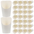 thumbnail image 1 of Miangastore 50pcs Disposable Snacks French Fry Cups Portable Snacks Holders Frying Food Cups Snack Accessory, 1 of 9