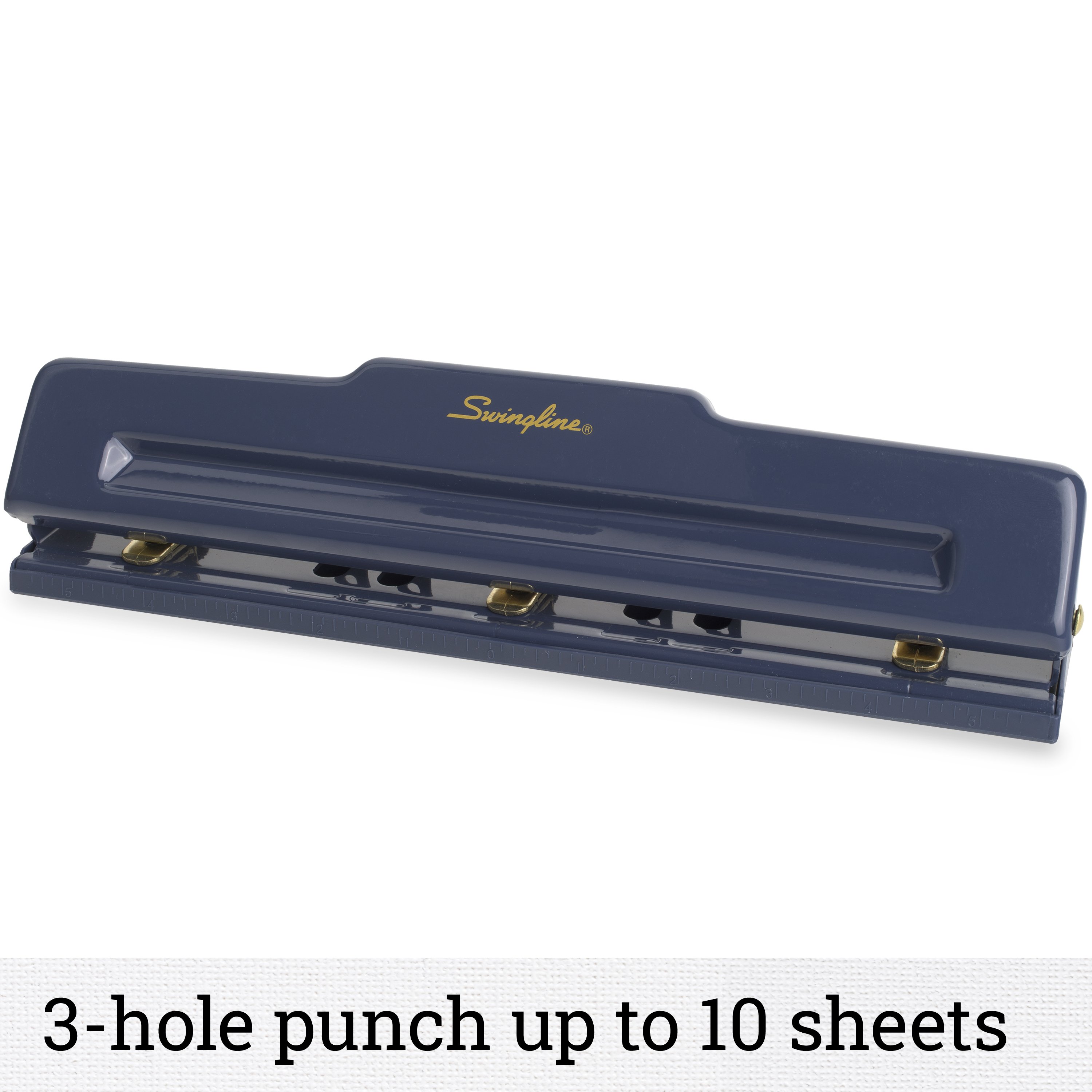 Swingline 444 Stapler Punch Kit, Navy and Gold (S7044405-WMT) - image 5 of 9
