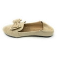 thumbnail image 6 of Victoria K Women's Foldover Sueded Double Bow Ballerina Flats, 6 of 8