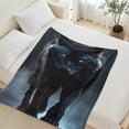 thumbnail image 4 of Fleece Throw Blanket for Bed & Sofa - Soft Printed Throw Blanket, Cozy Twin Size Blanket For Sofa 60x80 Inches, 4 of 6