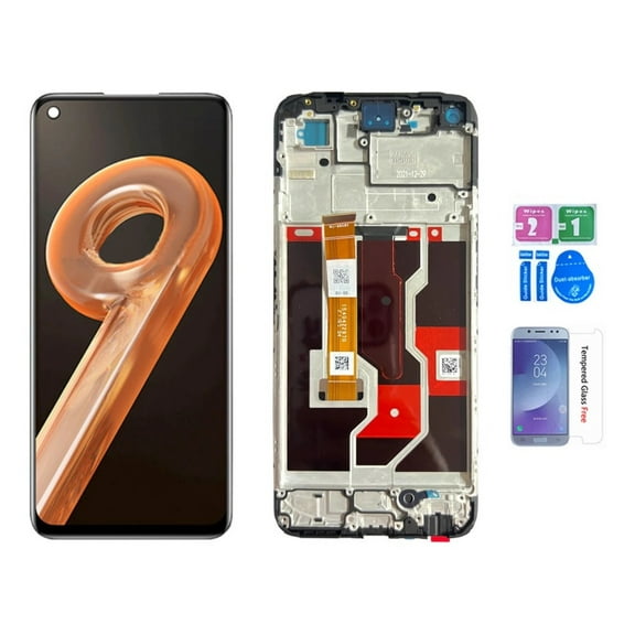 LCD Screen With Frame for Realme 9i Rmx3491