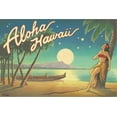 thumbnail image 2 of Art.com Aloha Hawaii Stretched Canvas Print Wall Art by Kerne Erickson, 18" x 12", 2 of 4