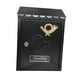 thumbnail image 2 of Buzón de pared para uso comercial, con cerradura, para puerta de entrada, para exteriores, decoración de negocios, de hierro negro, 2 of 9
