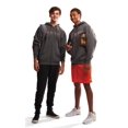 thumbnail image 1 of 60/40 Fleece Hoodie S Purple, 1 of 3