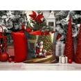 thumbnail image 2 of Carolines Treasures DAC4113PW1414 14 x 14 in. French Bulldog & Santa Claus Throw Pillow, 2 of 7