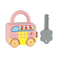 thumbnail image 4 of Niños aprendiendo cerraduras con llaves Habilidad básica Enseñanza Props Cerradura educativa temprana y juguetes clave para autos para favores de de helados Hugo desbloquea juguetes, 4 of 10