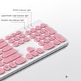 thumbnail image 3 of Keyboard T-WOLF TF770 2.4G Wireless Keyboard Mouse Combo  Punk Round Keycap Comfortable Mute Typing Wide Compatibility Pink, 3 of 7